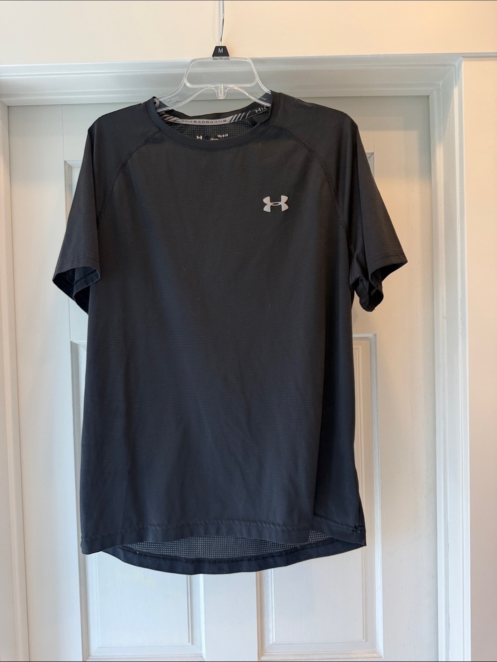 Under Armour Black Short Sleeve Performance Tee with Contrasting Logo